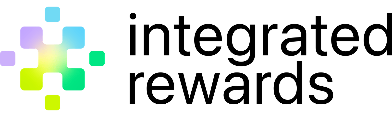 Integrated rewards logo